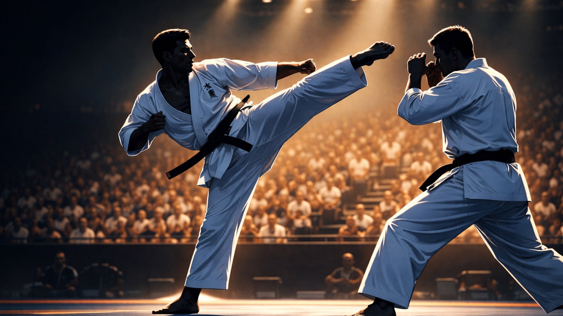 Kyokushin karate tournament